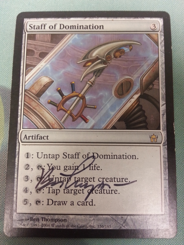 Staff of Domination - Signed